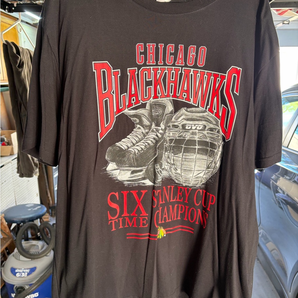 OVO x NHL - Chicago Blackhawks Championship T-Shirt
